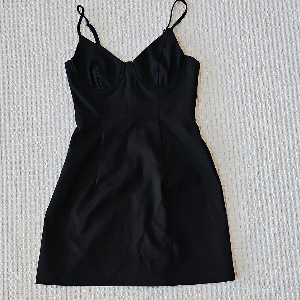 Princess Polly Black Mini Dress